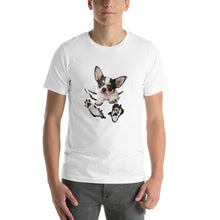 Load image into Gallery viewer, Chihuahua pattern pocket Unisex T-Shirt