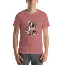 Load image into Gallery viewer, Chihuahua pattern pocket Unisex T-Shirt