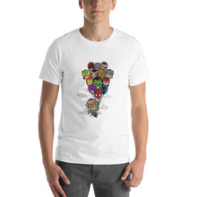 Load image into Gallery viewer, Marvel superheroes art ballon Unisex T-Shirt
