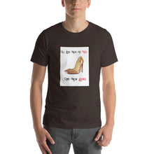 Load image into Gallery viewer, all you need is love and new shoes Unisex T-Shirt