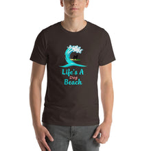 Load image into Gallery viewer, Life&#39;s a dog beach Short-Sleeve Unisex T-Shirt
